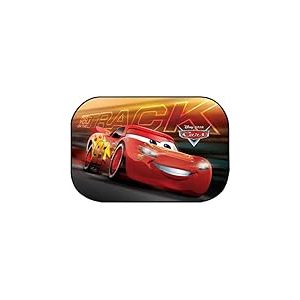 TataWay - Pare-Soleil Disney Cars 3 Saetta MC Queen, Protection UV, Dimensions 60x40 cm, Graphismes Disney, Rouge, Taille Unique