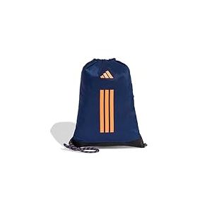 adidas Unisex ADIDAS Power Gymsack, Dark Blue/Pure Orange, One Size