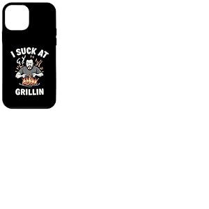 Funny BBQ Fail Burn The Food 4 juillet Grillin Grilling Men Coque pour iPhone 12 mini