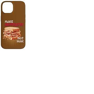Faites de Muffuletta Not War Louisiana Coque pour iPhone 14