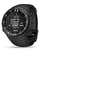 Suunto Core Montre de Sport Outdoor avec Altimètre, Baromètre et Boussole, Smartwatch Extérieur Traditionnelle Intelligent Étanche pour Les Aventures en Plein Air