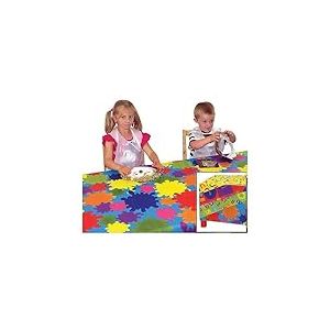 CI couvertures de Table Idéal pour Le Jeu de Messy, Plastique, Multicolore, 28 x 21 x 3 cm, Lot de 4