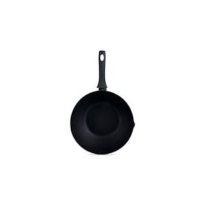 Ken Hom Wok Revêtement Antiadhésif Aluminium Pressé, 30cm, Excellence, Poele Wok Induction/Compatible avec les Ustensiles en Métal, Passe au lave-vaisselle, Garantie de 5 ans, KH430006