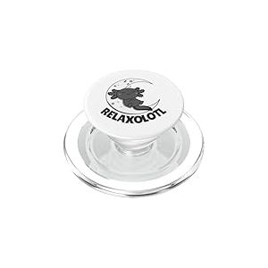 Relaxolotl Axolotl Moon Sleep Animaux Relax Sweet Axolotl PopSockets PopGrip pour MagSafe