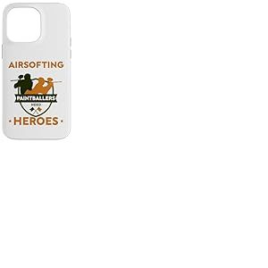 Airsoft Airsoft Paintball Joueur H&eacute;ros Arme Cadeau Coque pour iPhone 14 Pro Max
