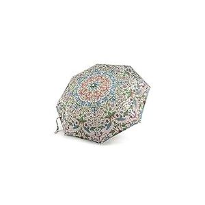 Fulton Morris & Co. Minilite Parapluie Motif voleur de fraises Crème Cadre solide et léger résistant au vent, Multicolore, Taille unique, Classique