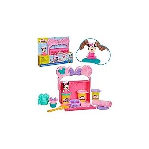 Play-Doh Disney Junior Ma p&acirc;tisserie avec Minnie Mouse, Jouets de Nourriture en p&acirc;te &agrave; Modeler, Loisirs cr&eacute;atifs, Jouets pr&eacute;scolaires pour Enfants, d&egrave;s 2 Ans