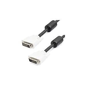 StarTech.com Dual Link DVI Cable - 3 ft - Male to Male - 2560x1600 - DVI-D Cable - Computer Monitor Cable - DVI Cord - Video Cable (DVIDDMM3)