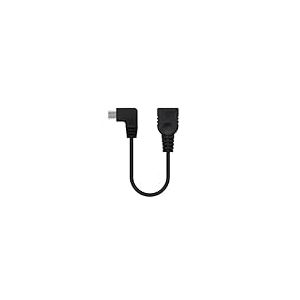 Levitantes Câble USB 2.0 OTG - Câble coudé Micro b/m-a/h de 15 cm, idéal pour des connexions Rapides et efficaces. Design Compact et Fonctionnel