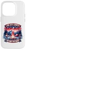 No City Lights Just Camp Fire Nights Randonn&eacute;e Nature Coque pour iPhone 14 Pro