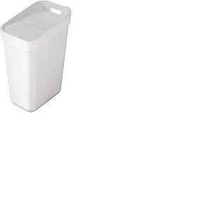 CURVER Ready to Collect Poubelle de recyclage 100% recyclée avec couvercle gris clair 30 l