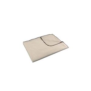 SETEX Couverture déco 100% Coton Taupe 200x140 cm