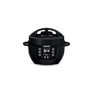 Instant Pot Multicuiseur, 3,8 L, cuiseur intelligent 7 en 1 - Autocuiseur, mijoteuse, cuiseur à riz, sauteuse, yaourtière, cuiseur vapeur et réchauffeur d'aliments - Noir