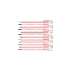 Pentel K108-P Hybrid Milky Stylo Roller Encre Gel Pastel Rose x12