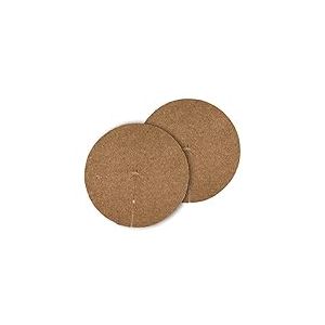 La Cordeline Lot 2 Disques paillage 100% Coco Naturel XXL 100cm Protection Mauvaises Herbes, Marron