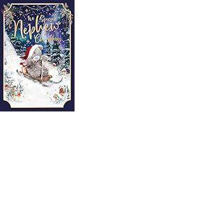 Me To You Tatty Teddy Carte de No&euml;l pour un neveu sp&eacute;cial 15,2 x 22,9 cm - Collection officielle