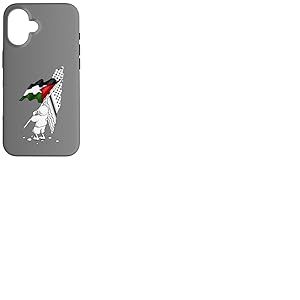 Palestine Free Palestine en Arabe Free Gaza Palestine Flag Coque pour iPhone 16