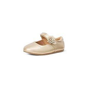 Amazon Essentials Ballerines Babies B&eacute;b&eacute; Fille, Or Paillettes, 23 EU