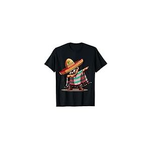 Poncho mexicain amusant Cinco de Mayo pour garçons et hommes amoureux T-Shirt