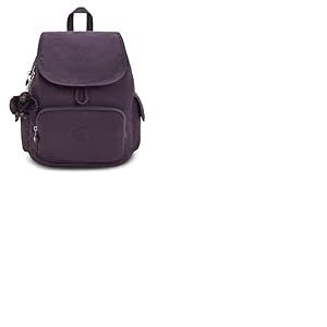 Kipling City Pack S, Petit Sac à Dos, 19 x 80 x 38 cm, Ultimate Plum (Violet)
