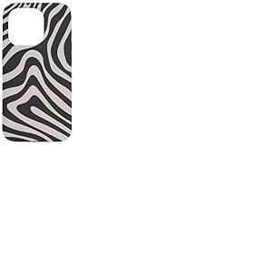 Jolis tourbillons tendance, motif tourbillon noir esthétique Coque pour iPhone 15 Pro