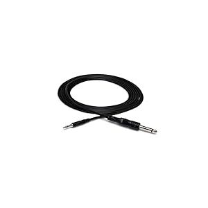 Hosa CMP-103 Câble TS vers TRS Noir