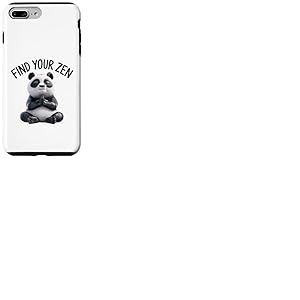 Mindful Panda Méditation Zen Harmony Art Coque pour iPhone 7 Plus/8 Plus