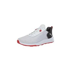 Puma Homme Fusion Crush Sport Wide Chaussure de Golf, Charbon Blanc fonc&eacute;, 48.5 EU Large