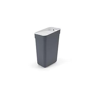 CURVER Ready to Collect Poubelle de recyclage avec couvercle relevable Gris foncé 30 l