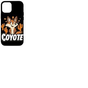 Superbe Costume de Dessin anim&eacute; Coyote pour gar&ccedil;ons et Filles Coque pour iPhone 12/12 Pro