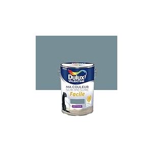 Ma Couleur Sur-mesure par Dulux Valentine – Peinture Intérieure Murs, Plafonds, Boiseries - Facile à appliquer - Velours Bleu Gris 5 L