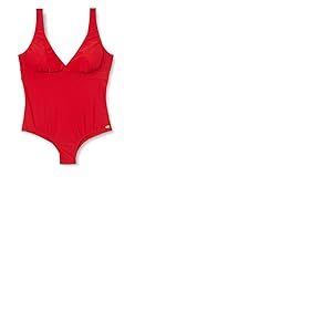 Haute pression 819 Maillot de Bain Une pièce, Rouge, FR (Taille Fabricant: 48) Femme
