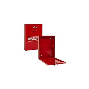 Firechief DHS2 Casier porte-documents avec verrou, rouge