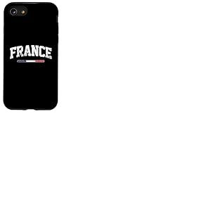 Cadeau Drapeau France France ami Cadeau Minimaliste France Coque pour iPhone SE (2020) / 7/8