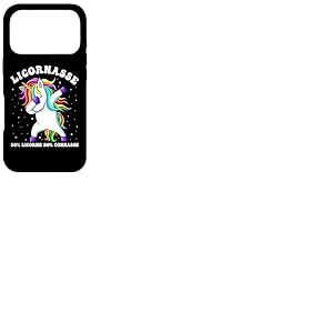 Licornasse 50% Licorne 50% Connasse Humour Cadeau Femme Coque pour iPhone 17 Pro
