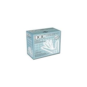 DOC - Gants Chirurgicaux Jetables en Latex Pur, avec Poudre, Stériles (ETO), Haute Protection, DM Classe II, EPI Catégorie de Risque III, Taille 8, Distributeur de 50 Paires de Gants Anatomiques