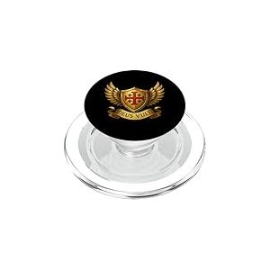 Deus Vult : Croix de J&eacute;rusalem - Royaume de J&eacute;rusalem PopSockets PopGrip pour MagSafe