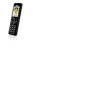 Fritz!Fon X6 Black | Téléphone DECT Tout Confort | Écran Couleur Haute qualité | Téléphonie HD | Mains Libres Full Duplex | Contrôle des Fonctions Fritz!Box| Fonctions Éco | Noir | Version INT