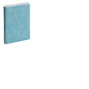Exacompta - 1805933E - Agenda journalier Forum nouméa - Couverture amovible - Motif jungle - 12,5 cm x 17,5 cm - Août 2022 à Juillet 2023 - coloris lagon