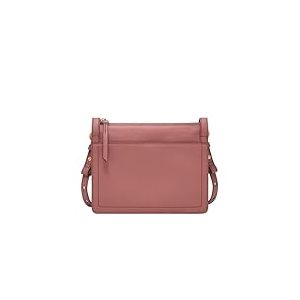 Fossil Sac à mains femme Taryn, Sac en cuir rose, L : 24.1 cm, l : 5.7 cm, H : 18.4 cm, ZB1894665