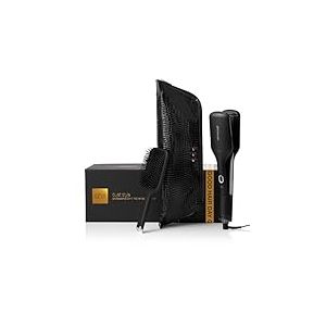ghd - Coffret Lisseur séchant ghd Duet Style - Lisseur Séchant 2-en-1 (Noir) - Brosse et pochette incluses - Sèche et lisse en simultané sans dommage ni frisottis - S'utilise sur cheveux mouillés