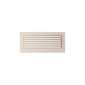 Grille de cheminée crème avec Stores 17 x 37 cm KRATKI