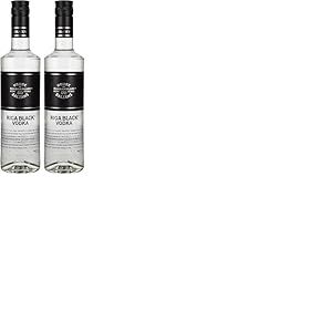 Riga Black Vodka 40% Vol. 0,5l (Lot de 2)