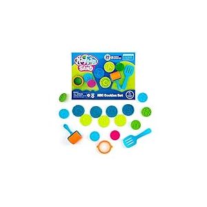 Learning Resources Playfoam Sand ABC-Plätzchenset, Spielsand in 2 Farben, 26 Buchstaben und Werkzeug, Spielsand zum Formen und Gestalten, Geschenke für Vorschulkinder und Kleinkinder