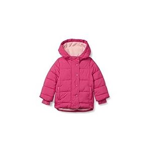 Amazon Essentials Veste matelass&eacute;e &eacute;paisse &agrave; capuche pour petite fille, rose, taille 4T