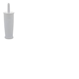 Addis Brosse WC fermé, Plastique, Blanc