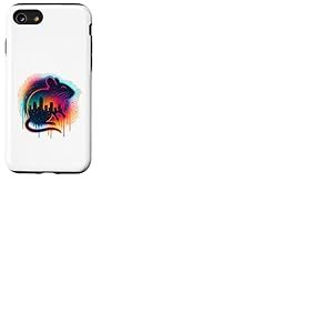 Art de rue Graffiti Degu Skyline Coque pour iPhone SE (2020) / 7 / 8