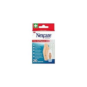 Pansements Premiers Soins Mixtes Nexcare , assortiment, 20/boîte