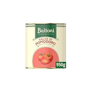 BUITONI Sauce Tomate aux Épices 950g - Avec Morceaux - Prête-à-L'Emploi - Déjà Assaisonnée - Tomates 100% Espagnoles - Salsa di Pomodoro - Boîte de 950g