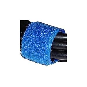 BeMatik - Commandes de Ruban adh&eacute;sif 20x160mm Fils Bleus 100 unit&eacute;s